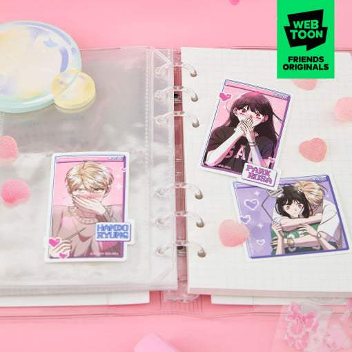 Villain With a Crush - Sticker Pack - Webtoon Friends - Sticker - Harumio