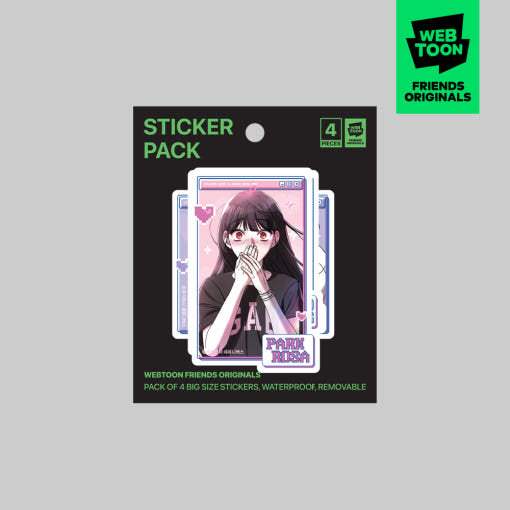 Villain With a Crush - Sticker Pack - Webtoon Friends - Sticker - Harumio
