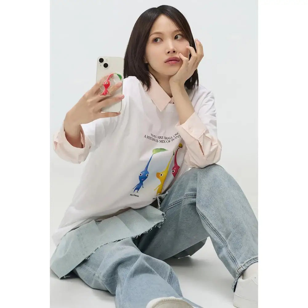 SPAO x PIKMIN - Short Sleeve T-Shirt - SPAO - T-Shirt - Harumio