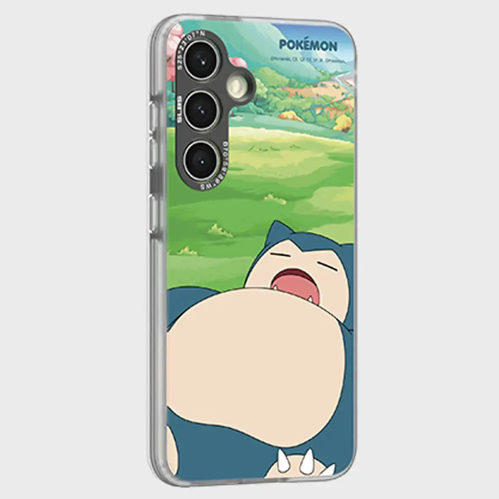 SLBS - Pokemon Snorlax Impression Case (Galaxy S24 Series) - SLBS - Home & Living, Accessories - Harumio