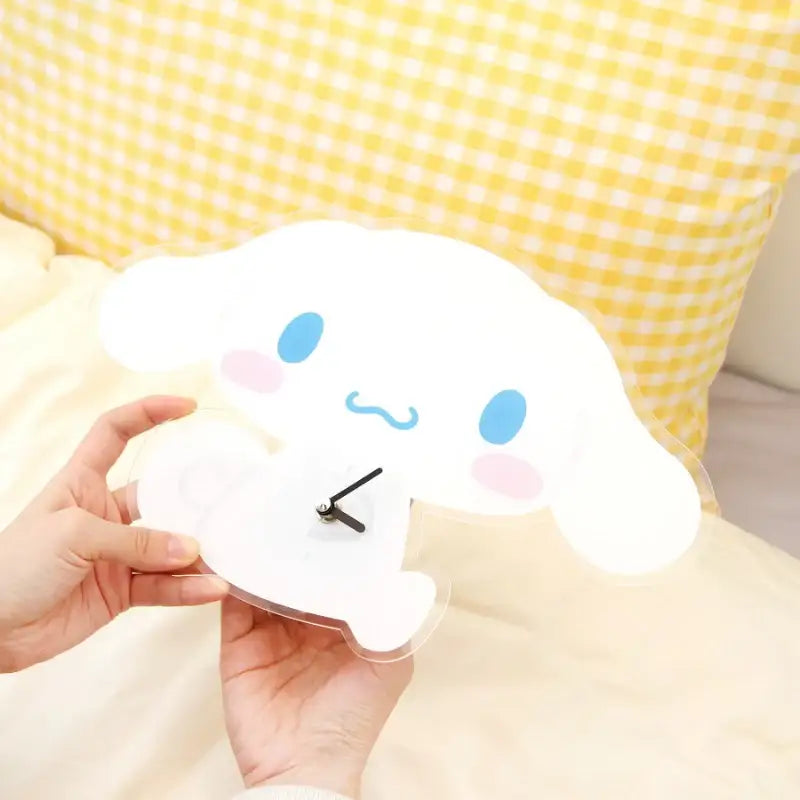 NARA HOME DECO X Sanrio - Acrylic Wall Clock Cutie - NARA HOME DECO - Wall Clocks - Harumio