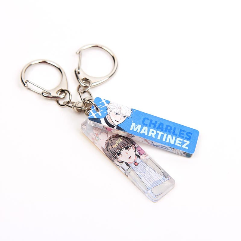 Can't Go Too Far With the Unrelenting Duke - Double-Sided Square Acrylic Keyring