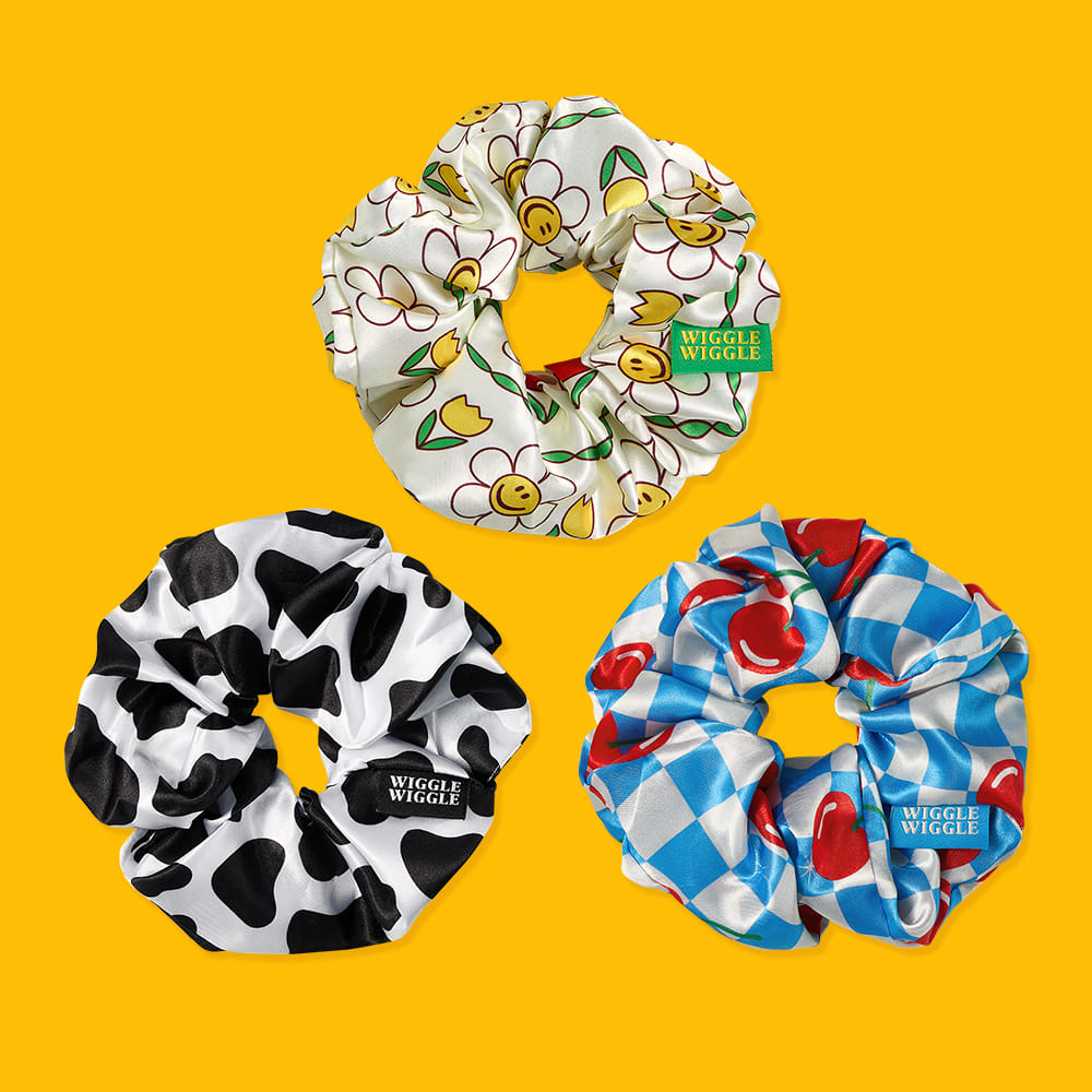 Wiggle Wiggle - Big Size Scrunchie - Wiggle Wiggle - scrunchie - Harumio