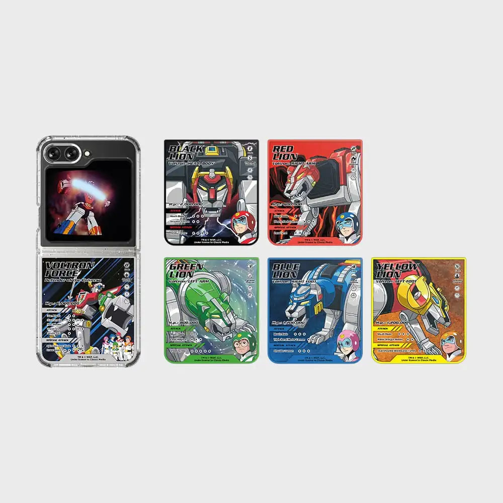 SLBS - Voltron Force Flipsuit Phone Case Set (Galaxy Z Flip5) - SLBS - Home & Living, Accessories - Harumio