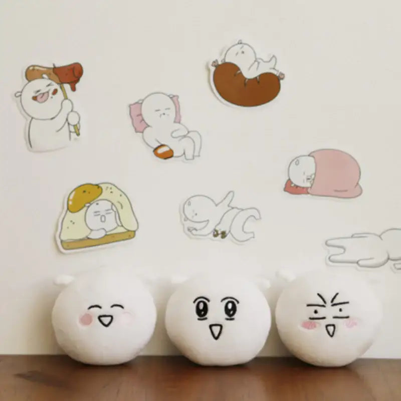 College Diary - Deco Sticker - Webtoon Friends - Stickers - Harumio