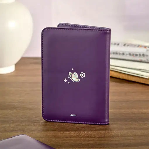 BT21 - Premium K-Edition Mother-of-pearl Graphic Passport Case - Line Friends - Passport Case - Harumio