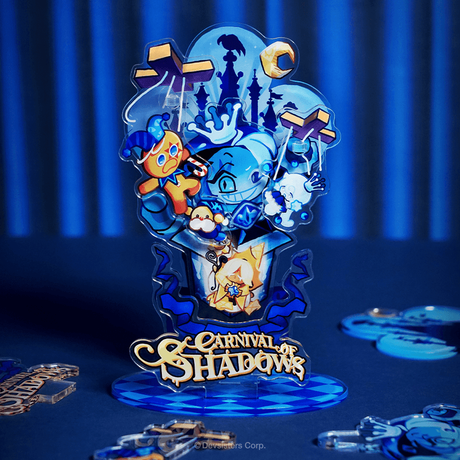 Cookie Run : Kingdom - Carnival of Shadows 4th Anniversary Acrylic Diorama Stand - Cookie Run - Acrylic Diorama Stand - Harumio