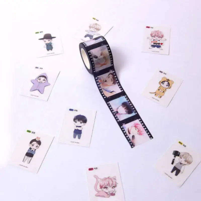 In This Life, the Greatest Star in the Universe - Masking Tape & Seal Sticker Set - D&C WEBTOON Biz - Sticker - Harumio