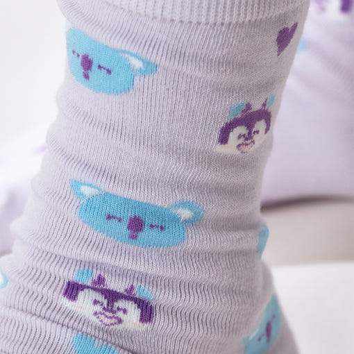 BT21 - Basic Jacquard Socks Love Gift Set (2PCS) - BT21 - Socks - Harumio