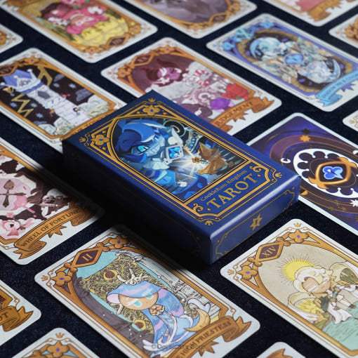 Cookie Run : Kingdom - Carnival of Shadows 4th Anniversary Tarot Card - Cookie Run - Tarot Card - Harumio
