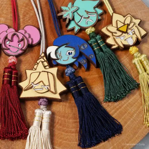 Cookie Run : Kingdom - 4th Anniversary Paper Puppet Show Woodcarving Norigae (Shadow Milk Cookie) - Cookie Run - Norigae - Harumio