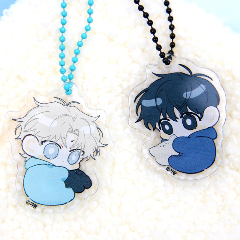 A World Without You - Acrylic Keyring Charm - Webtoon Shop - Keychains - Harumio