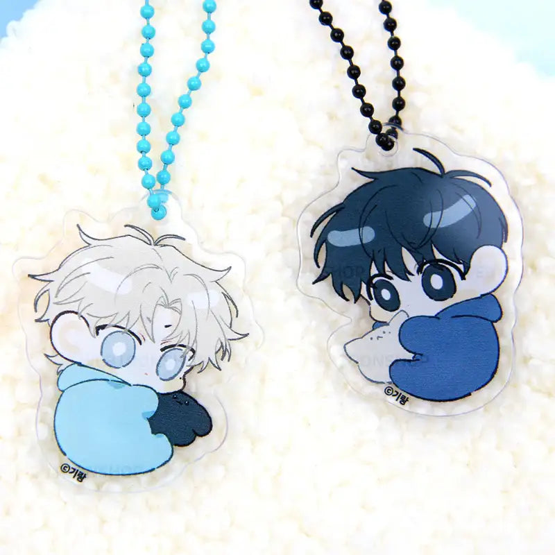 A World Without You - Acrylic Keyring Charm - Webtoon Shop - Keychains - Harumio