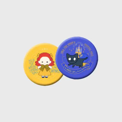 The First Night With the Duke - Asla's Doll/Cat Pin Button - eComiX - Home & Living, Accessories - Harumio