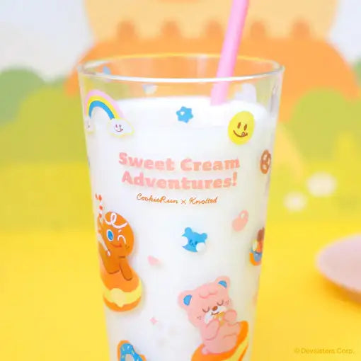 Cookie Run x Knotted - Glass Cup - Cookie Run - Glass Cup - Harumio