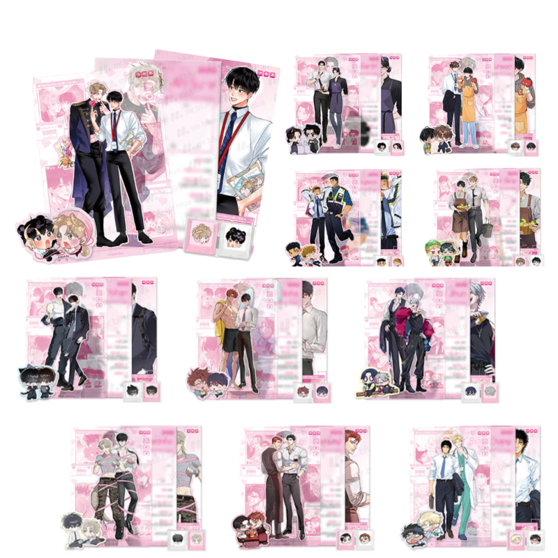Mr. Blue Pop-Up - Character Profile Set