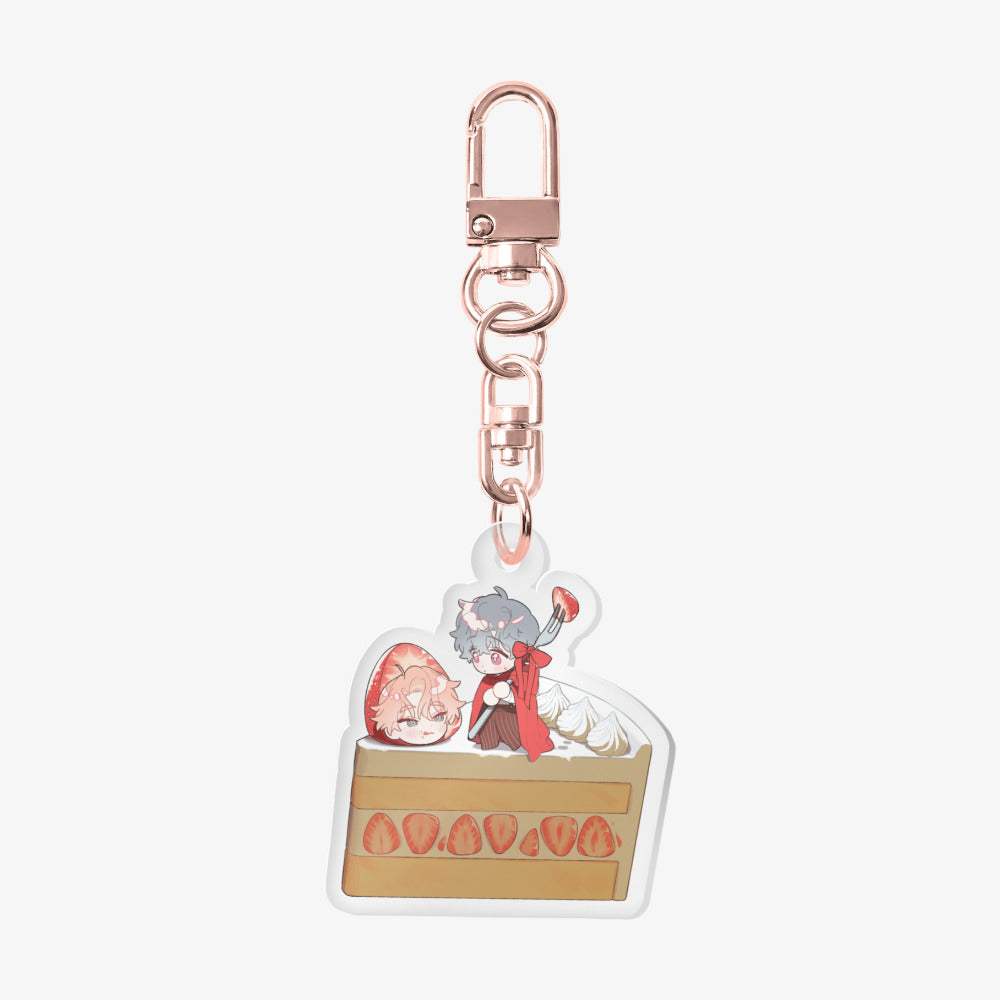 Flowers in the Garden - Garden Flower Acrylic Keyring - Marpple Shop - Keyring - Harumio