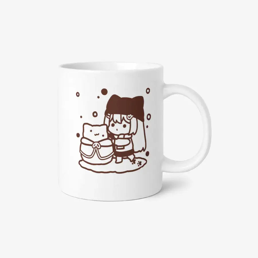 Meahri - Cream Snowman Mug - Marpple Shop - Mug - Harumio