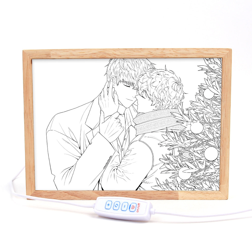 Cherry Blossoms After Winter - Limited Edition Wood Edition USB Mood Light Frame