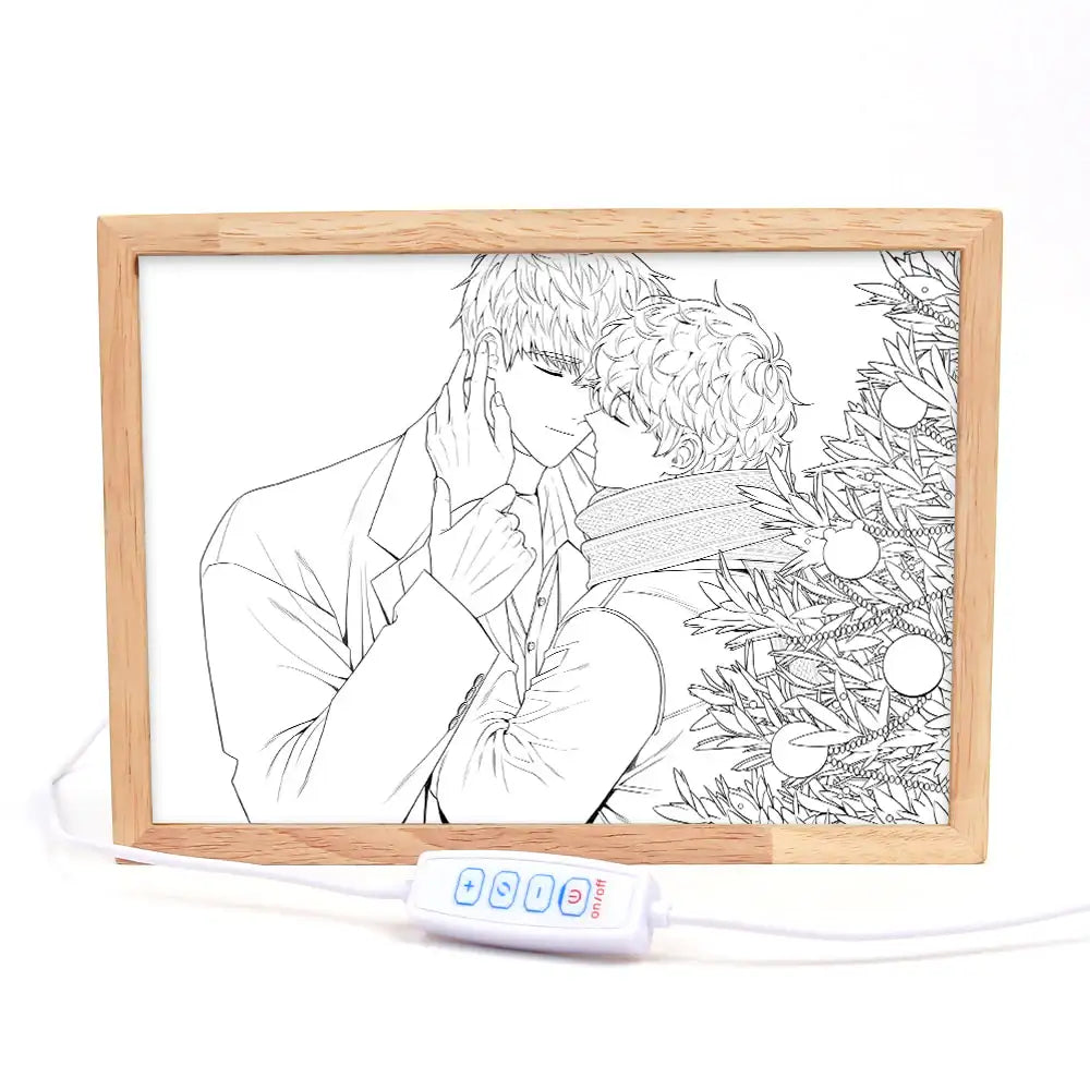 Cherry Blossoms After Winter - Limited Edition Wood Edition USB Mood Light Frame - Cherry Blossoms After Winter - Home & Living, Accessories - Harumio