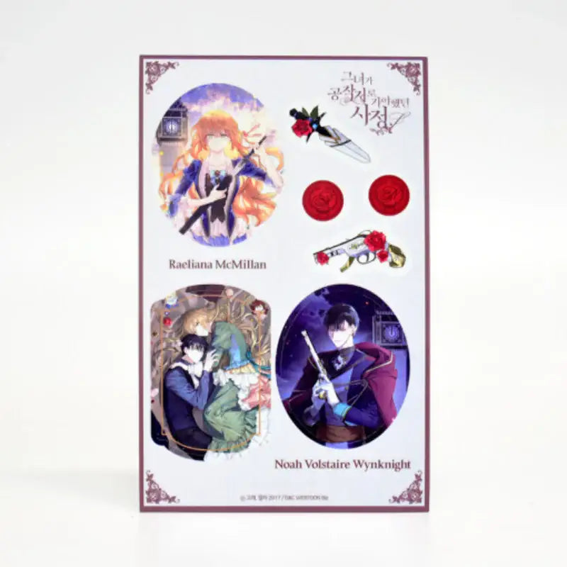 The Reason Why Raeliana Ended Up at the Duke's Mansion - Cut Sticker - Soone Content - Stickers - Harumio