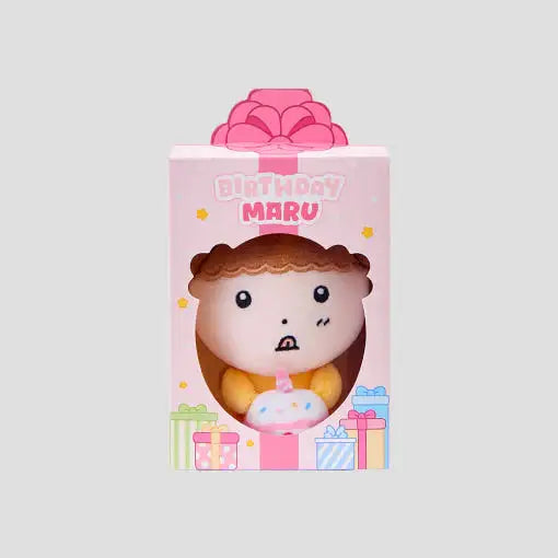 Maru Is a Puppy - Birthday Maru Mini Doll Keyring - Webtoon Friends - Keyring - Harumio