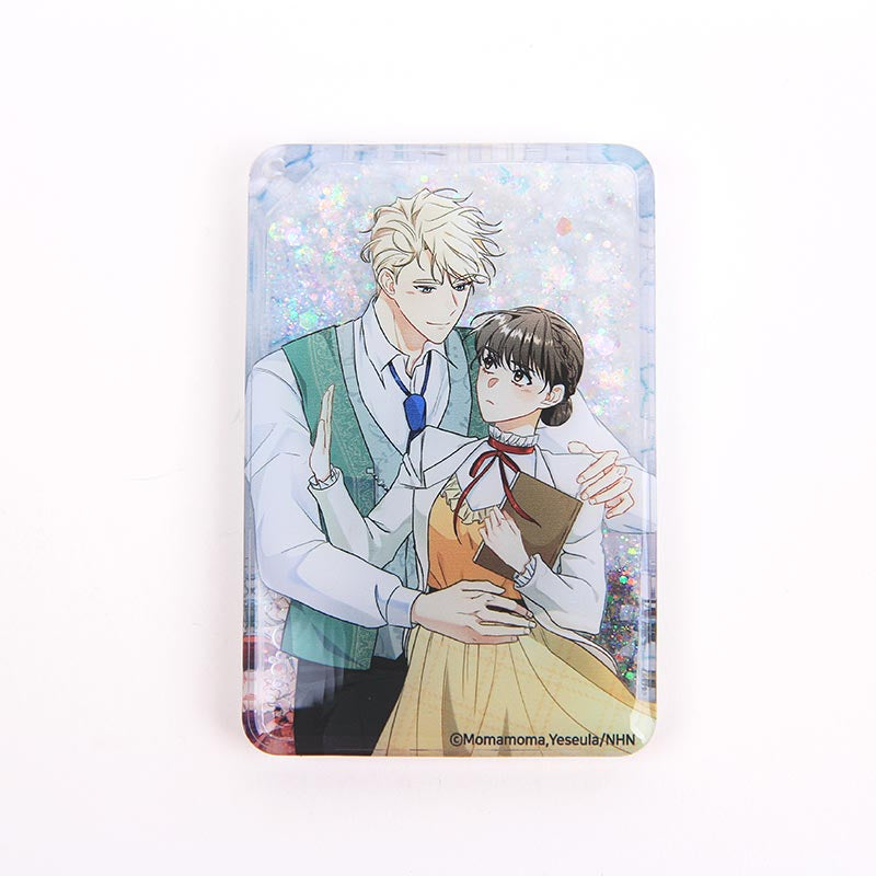 Can't Go Too Far With the Unrelenting Duke - Acrylic Glitter Shaker Charm