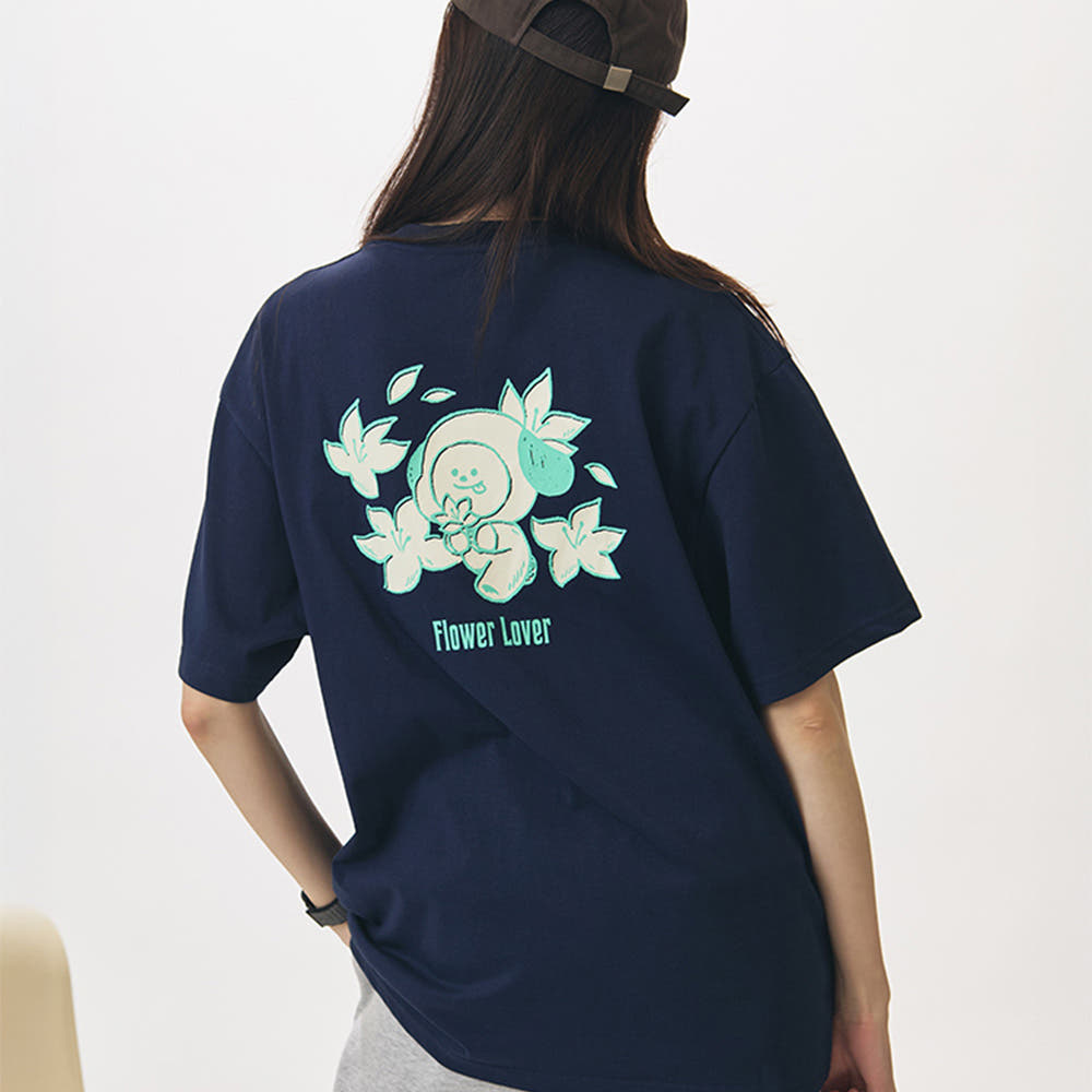 BT21 - CHIMMY Flower Lover Short Sleeve T-Shirt