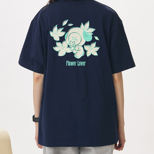 BT21 - CHIMMY Flower Lover Short Sleeve T-Shirt