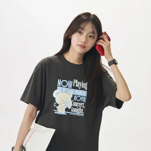 BT21 - KOYA Vintage Short Sleeve T-Shirt - BT21 - T-Shirt - Harumio