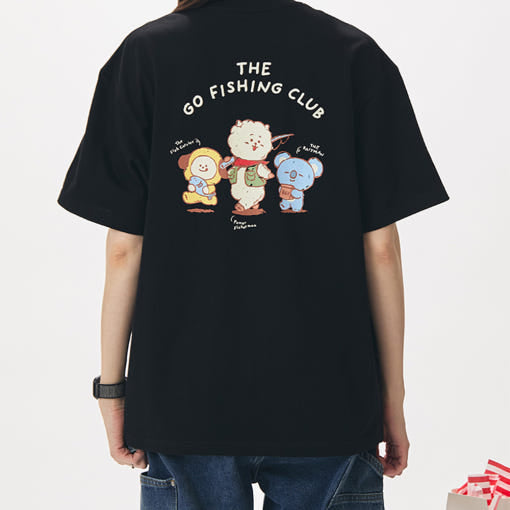 BT21 - The Go Fishing Club Short Sleeve T-Shirt