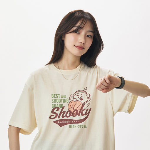 BT21 - SHOOKY Best Shooting Guard Short Sleeve T-Shirt