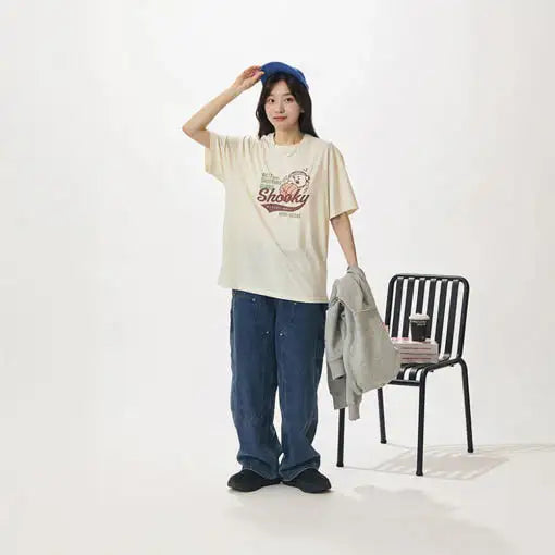 BT21 - SHOOKY Best Shooting Guard Short Sleeve T-Shirt - BT21 - T-Shirt - Harumio