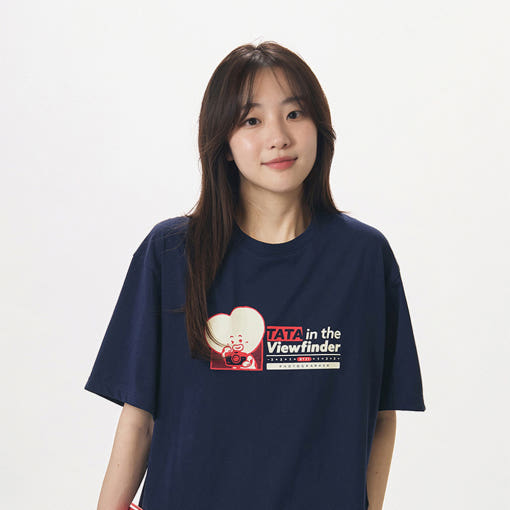BT21 - TATA in the Viewfinder Short Sleeve T-Shirt
