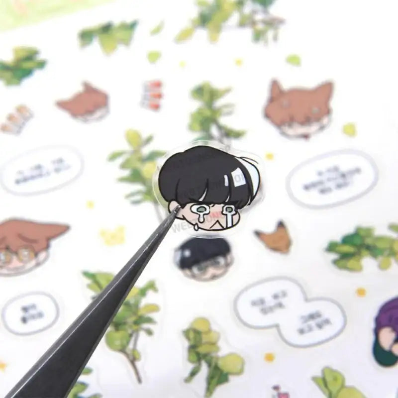 Spinach Bouquet - Limited Edition Deco Sticker - Webtoon Shop Co. Ltd - Deco Sticker - Harumio