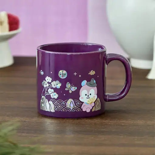 BT21 - Premium K-Edition Mother-of-pearl Graphic Mug (320ml) - Line Friends - Mug - Harumio