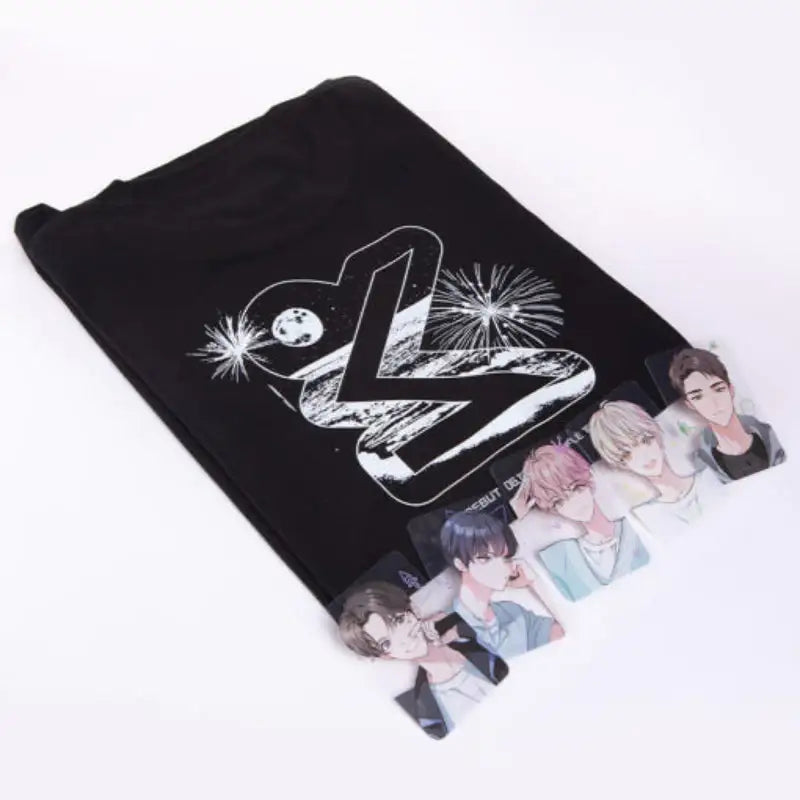 In This Life, the Greatest Star in the Universe - T-Shirt & Transparent Photocard - D&C WEBTOON Biz - T-shirt - Harumio