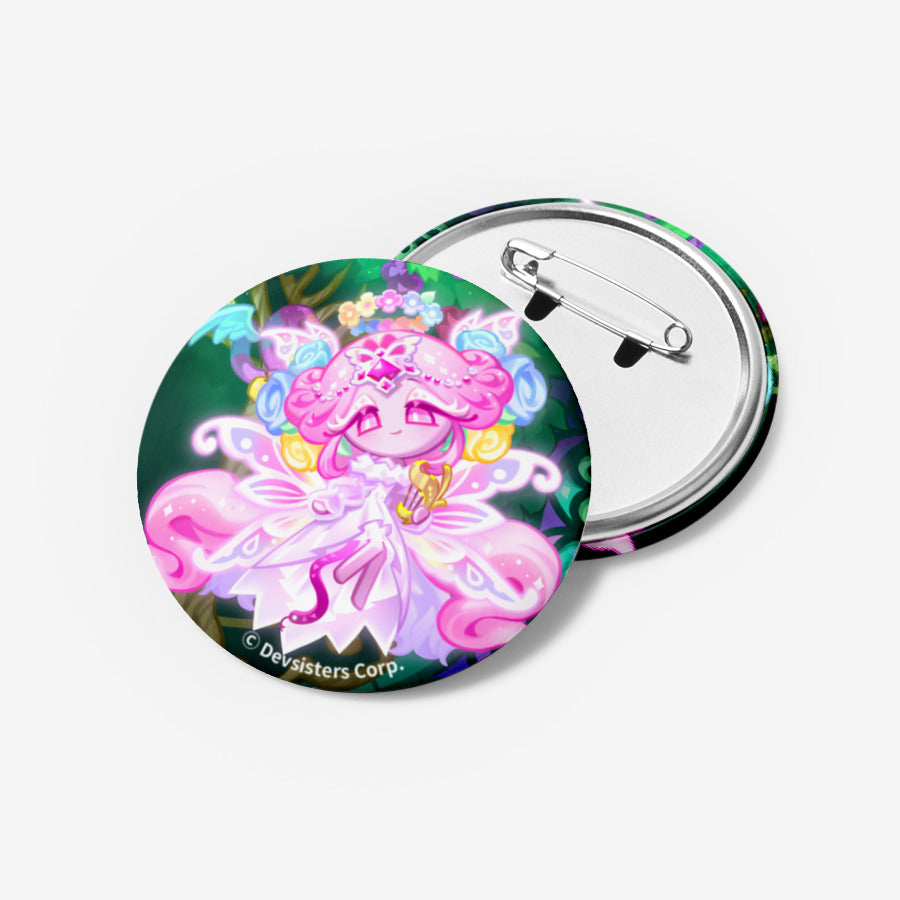 Cookie Run : Kingdom - Full Bloom Eternal Sugar Cookie Pin Button - Marpple Shop - Pin Button - Harumio
