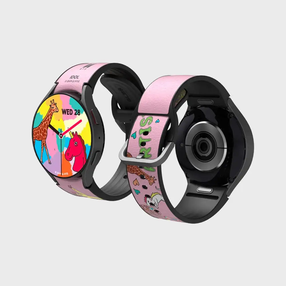 SLBS - BTS IDOL Music Theme Hybrid Watch Strap (Galaxy Watch6) - SLBS - Home & Living, Accessories - Harumio