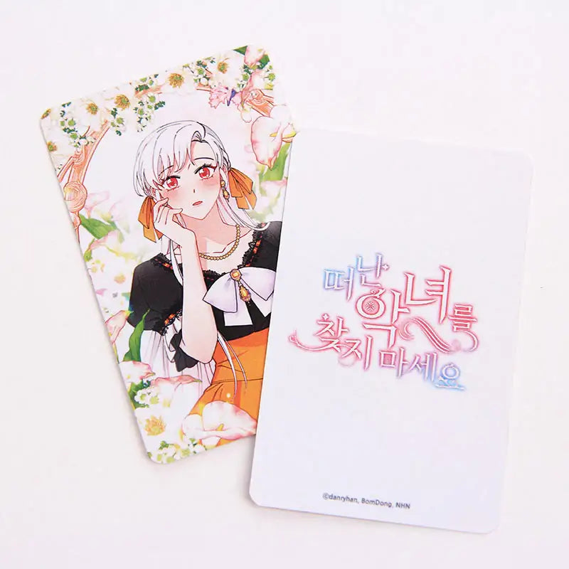 Don’t Look for the Villain Who Left - Hologram Photo Card Set - Webtoon Shop - Hologram Photo Cards - Harumio