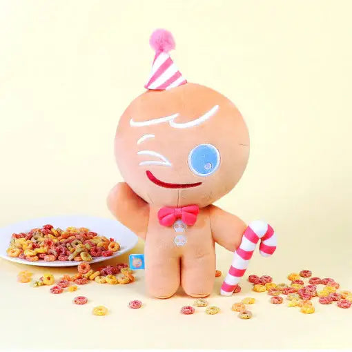 Cookie Run - Happy Birthday Brave Cookie Doll - Cookie Run - Plush Doll - Harumio