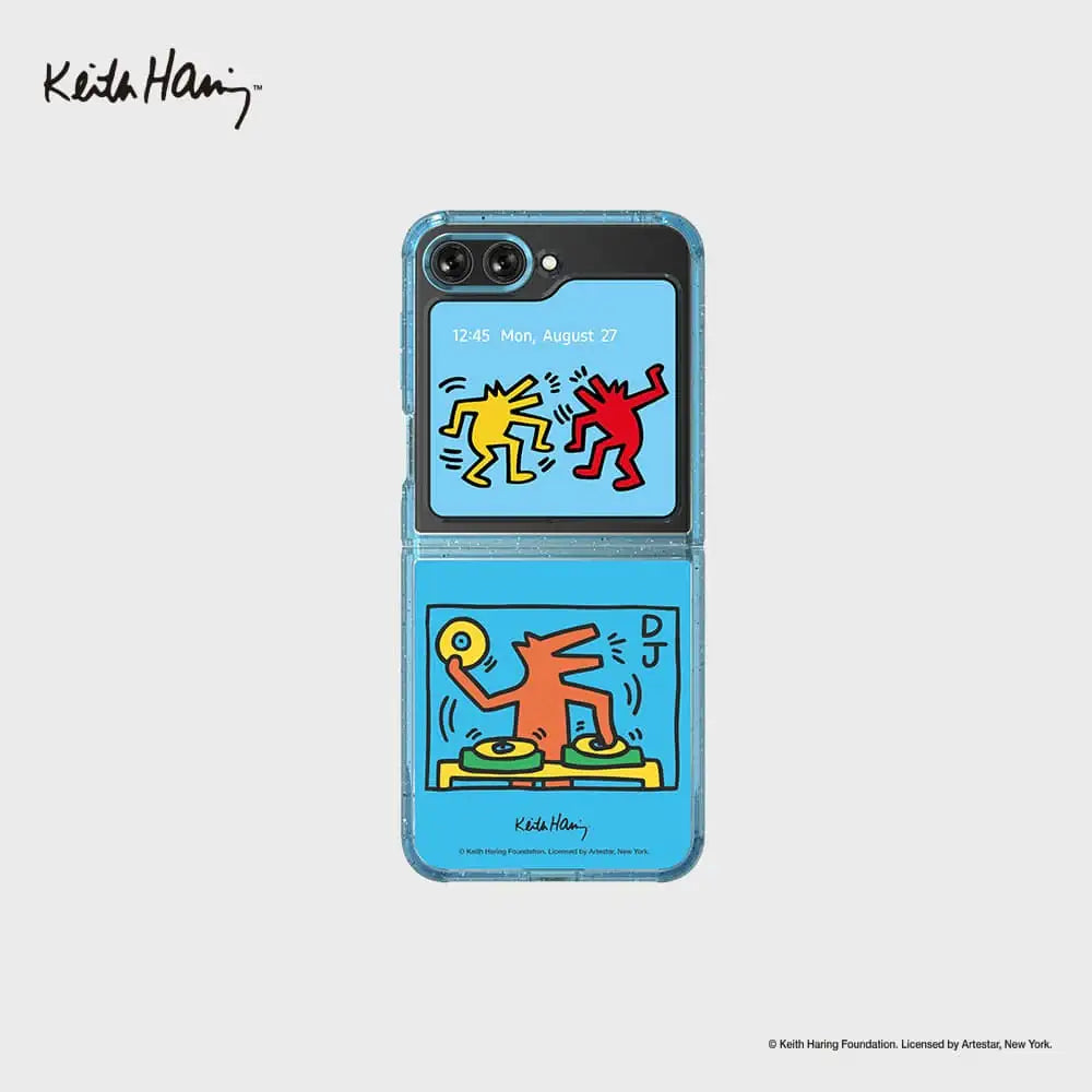 SLBS - Keith Haring Music Eco Lens Case (Galaxy Z Flip5) - SLBS - Home & Living, Accessories - Harumio