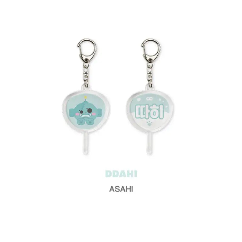 TREASURE - Funny Treasure - Mini Acrylic Fan Keyring - TREASURE - Keyring - Harumio