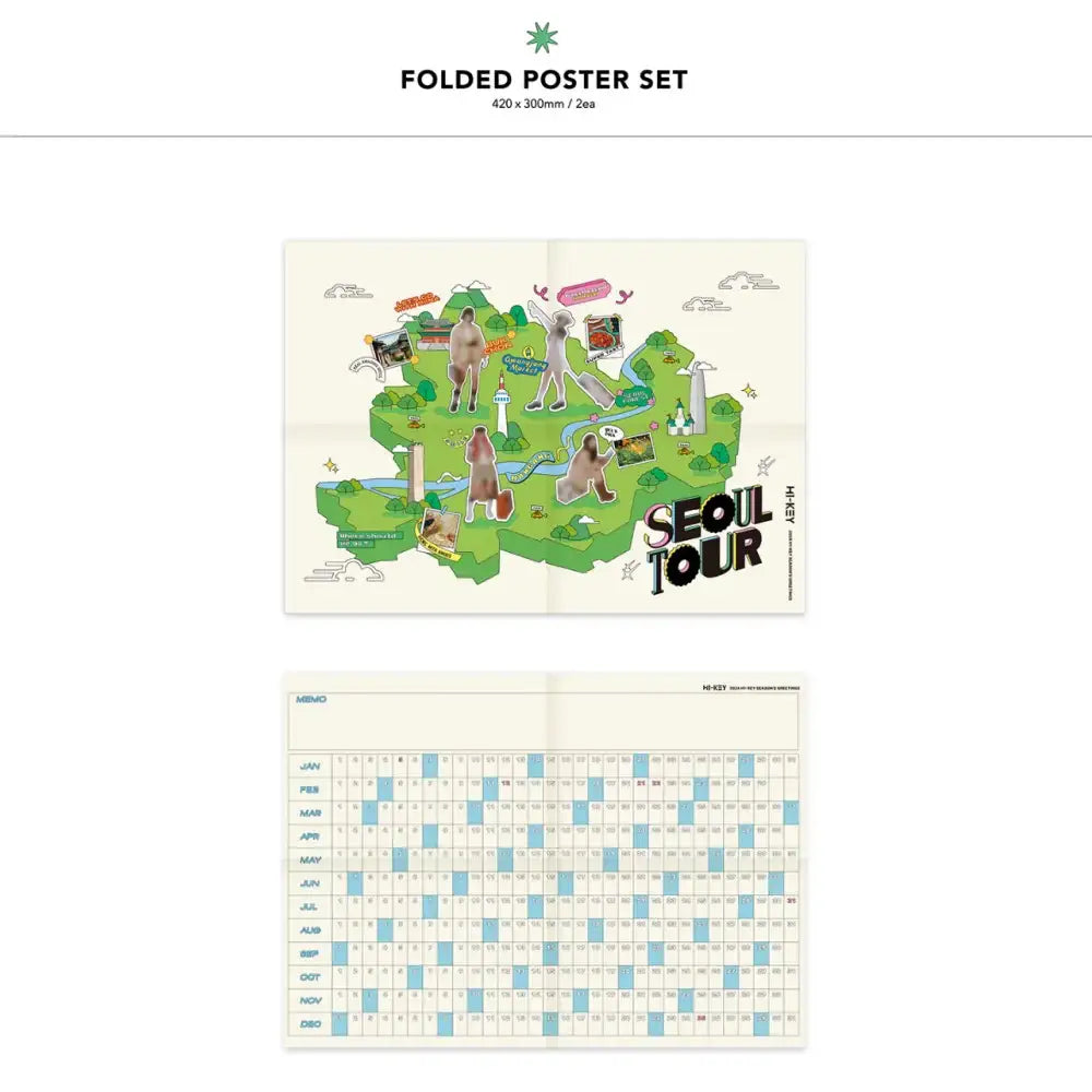 H1-KEY - 2024 Season's Greetings - Coppan Global / GLG - Merchandise - Harumio