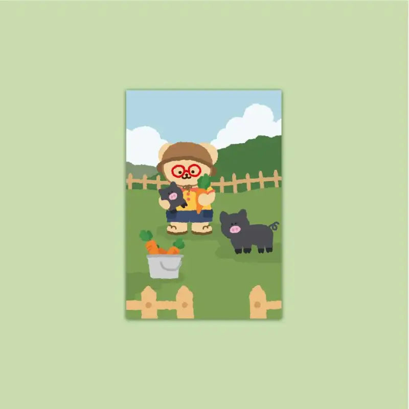 Teteum - Love Jeju Postcards - Teteum - Postcards - Harumio