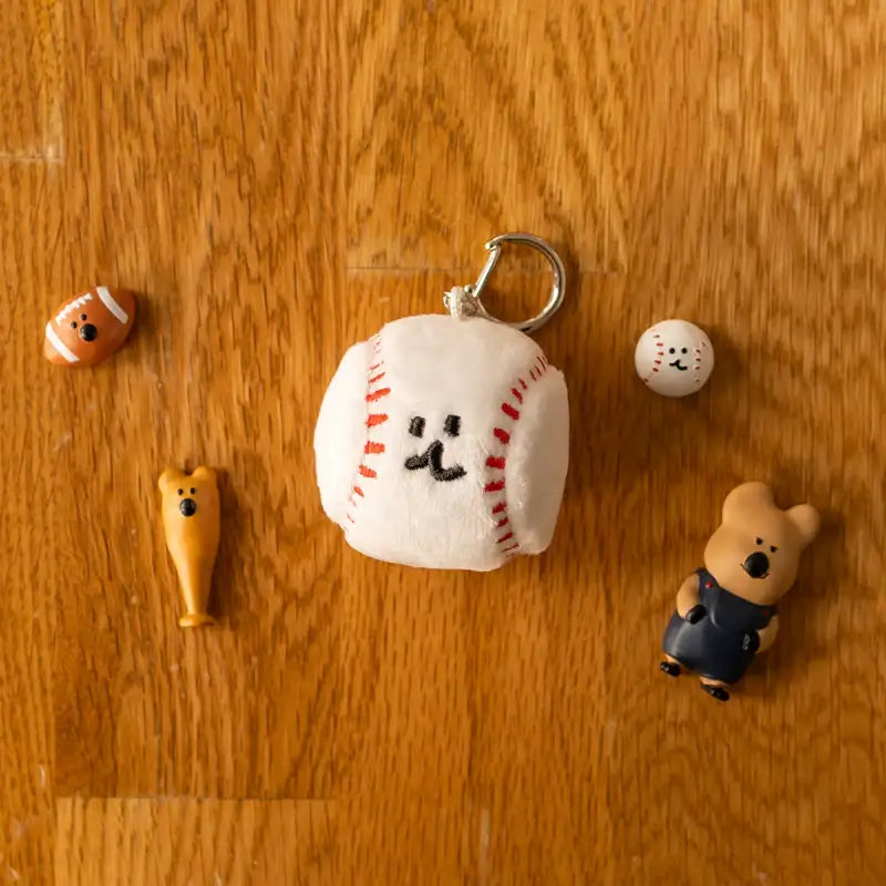 Dinotaeng - BOBO Baseball Keyring - Dinotaeng - Doll keyrings - Harumio