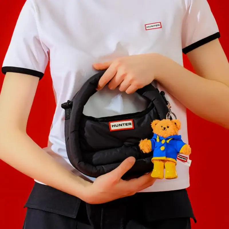 HUNTER x Wiggle Wiggle - Wiggle Bear Toy Keyring - Wiggle Wiggle - Doll Keyring - Harumio