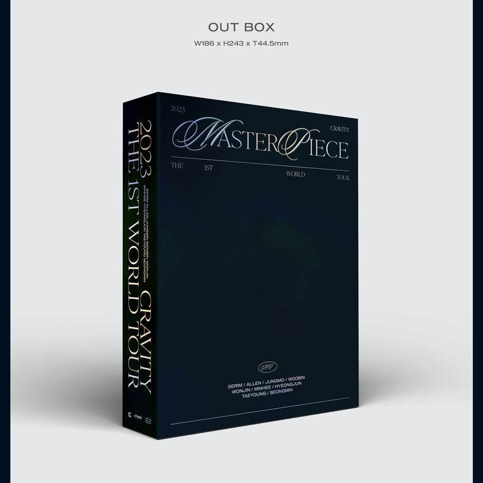 CRAVITY - 2023 The 1st World Tour : MASTERPIECE (DVD & KiT Video)