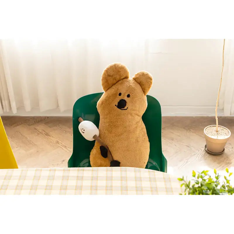 Dinotaeng - S'more Quokka Cushion - Dinotaeng - Cushions - Harumio