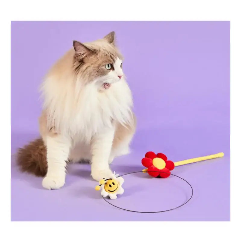 Wiggle Wiggle - Smile Bee Cat Swing Teaser - Wiggle Wiggle - Pet Toys - Harumio